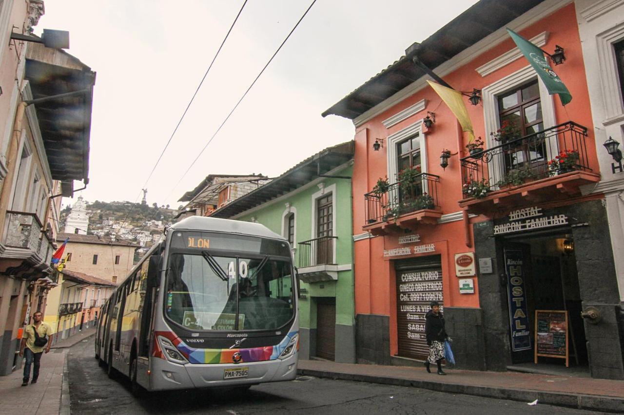 Rincon Familiar Hostel Boutique Quito Exteriör bild